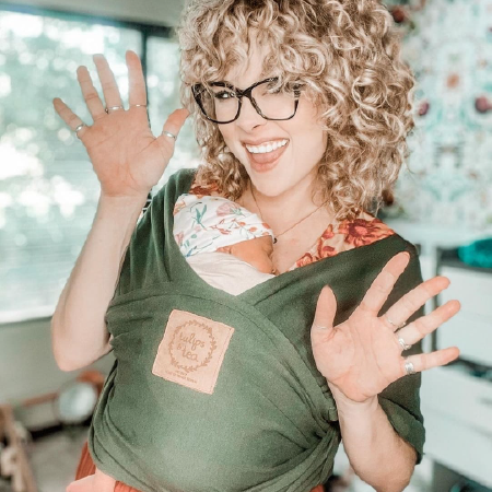 Tulips & Tea Baby Wrap